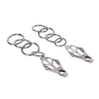 SS Edge Tuggable Clover Clamps