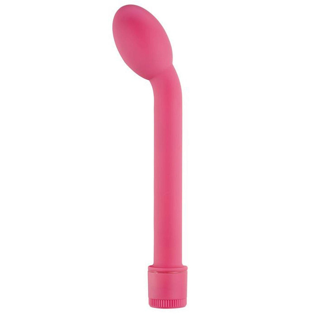 Cloud 9 Novelties Smooth Powerful G-Spot Vibrator Massager With Angled Tip For Pleasure Smooth Coating, Pink, 0.3 Pound