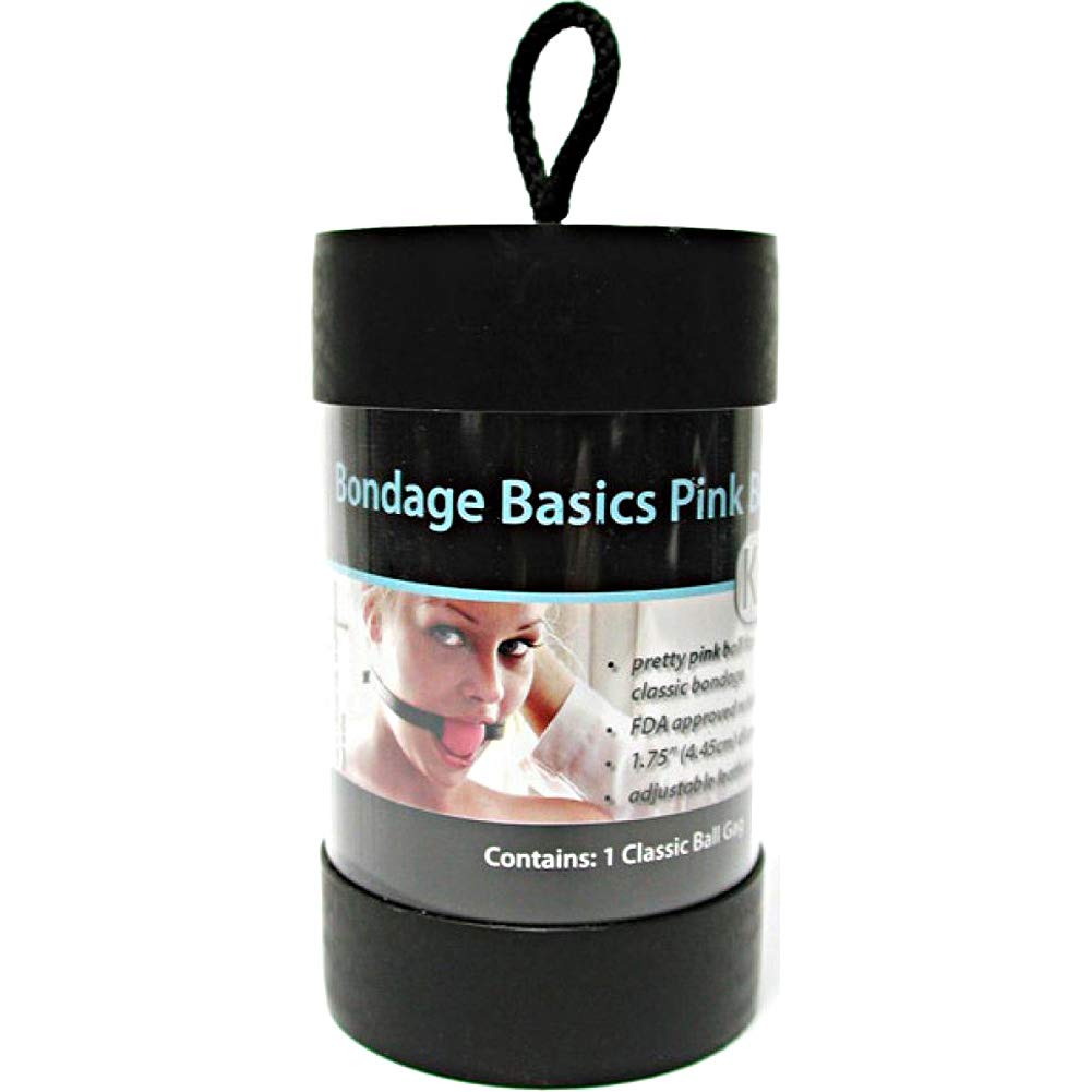 Kinklab Bondage Classics Pink Ball Gag