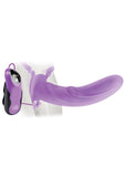 Pipedream Fetish Fantasy Elite Vibrating 8 Hollow Strap On  Purple