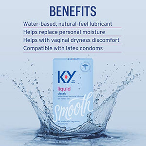 K-Y Natural Feeling Liquid 2.5Oz