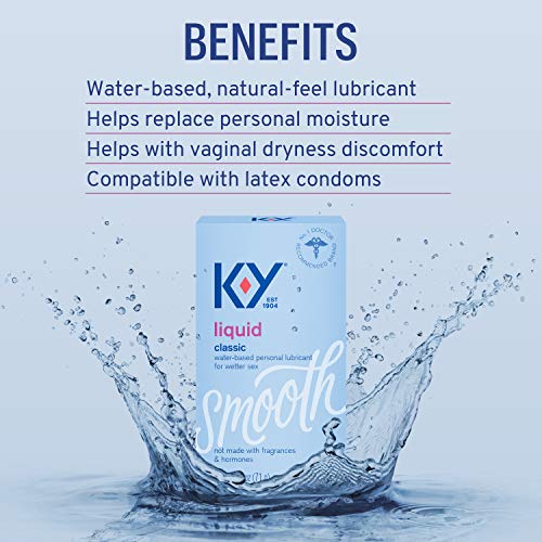 K-Y Natural Feeling Liquid 2.5Oz