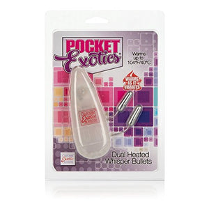 Pocket Exotic Dual Heated Whisper Bullet