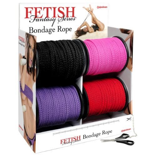 Fetish Fantasy Bondage Rope Display (4 Pieces)