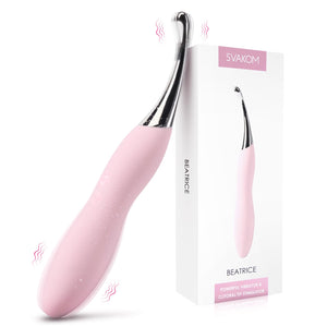 Clitoral Vibrator Adult Sex Toys - SVAKOM Squirting Vibrators Clit G-Spot Dildo Nipple Stimulator for Women Pleasure - High Freq