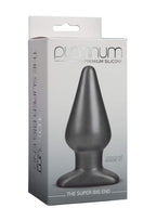 Platinum Silicone Super Big End Charcoal