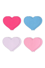 Pretty Pasties Heart Ii-Assorted 4Pk