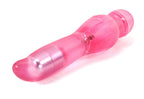 Multi Speed Soft Curved Vibrator - G Spot Stimulator - Waterproof - Sex Toy For Women - Sex Toy For Adults (Pink)