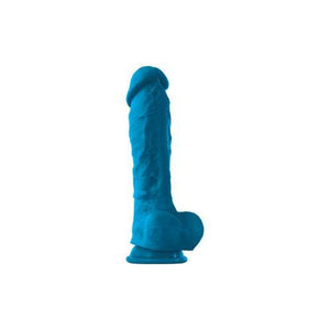 Ns Novelties Coloursoft Soft Dildo, Blue, 8 Inch (18154_Blue)