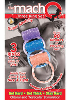 Macho Three Ring Set Assorted Colors