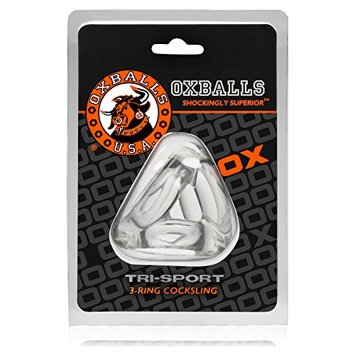 Oxballs Tri-Sport Penis-Sling Clear
