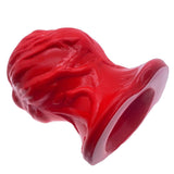 Blue Ox Designs Oxballs 76931: Pighole Squeal Ff Veiny, Red