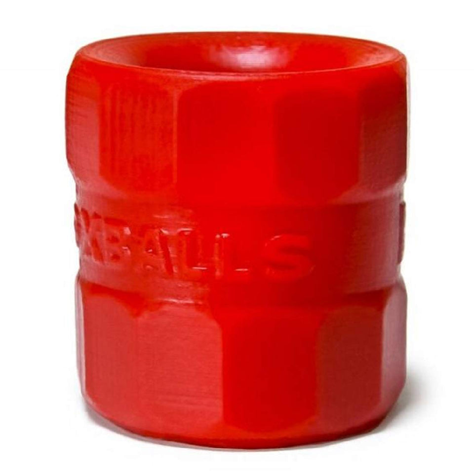 Bullballs 2 Ballstretcher Silicone Smoosh Red (Net)