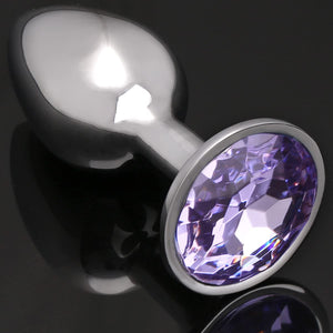 Akstore Small Fetish Anal Plug Butt Personal Sex Massager(Light Purple)