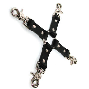 Kl Leather Hog Tie (Black)