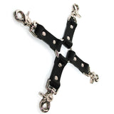 Kl Leather Hog Tie (Black)