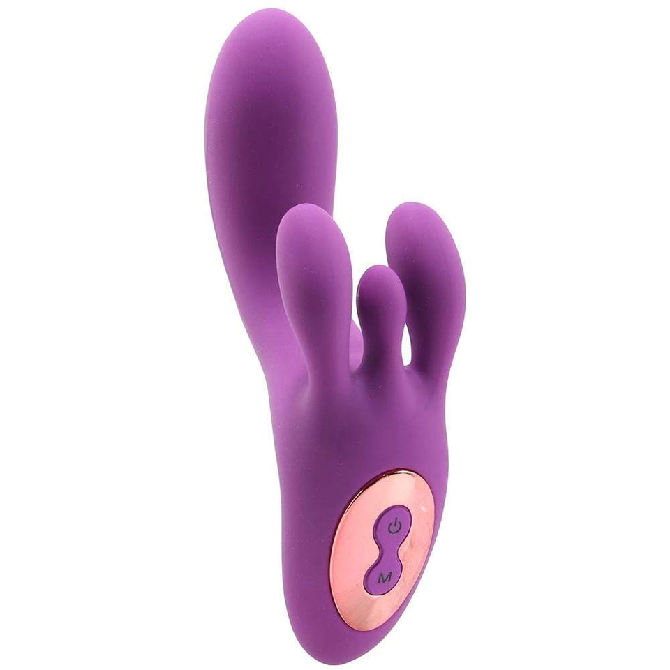 (WD) VIBES OF NEW YORK TRIPLE TICKLER MASSAGER PURPLE