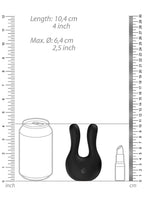 Shots Toys Elegance Dual Motor Clitoral Stimulator Exceptional, Black
