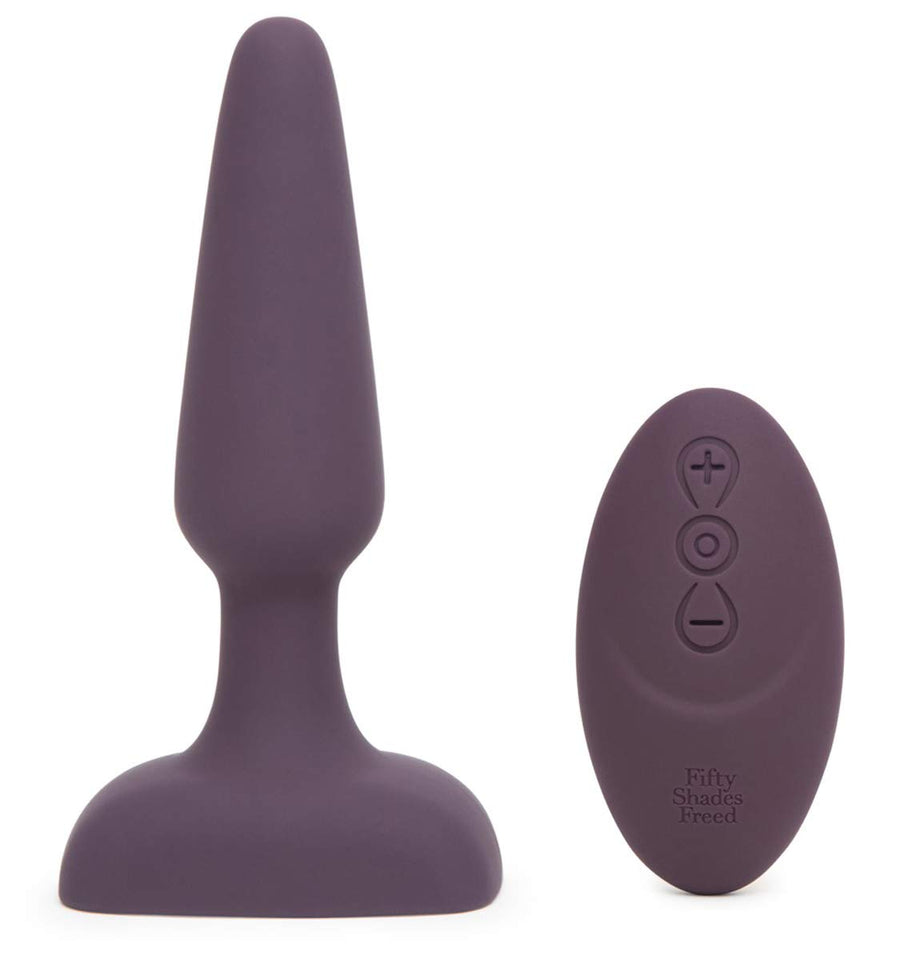 (D) Fifty Shades Freed Feel So Alive Rechargeable Vibrating Pleasure Plug
