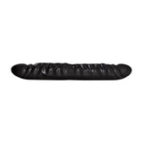 CalExotics Veined Double Dildo, Black, 12 Inches