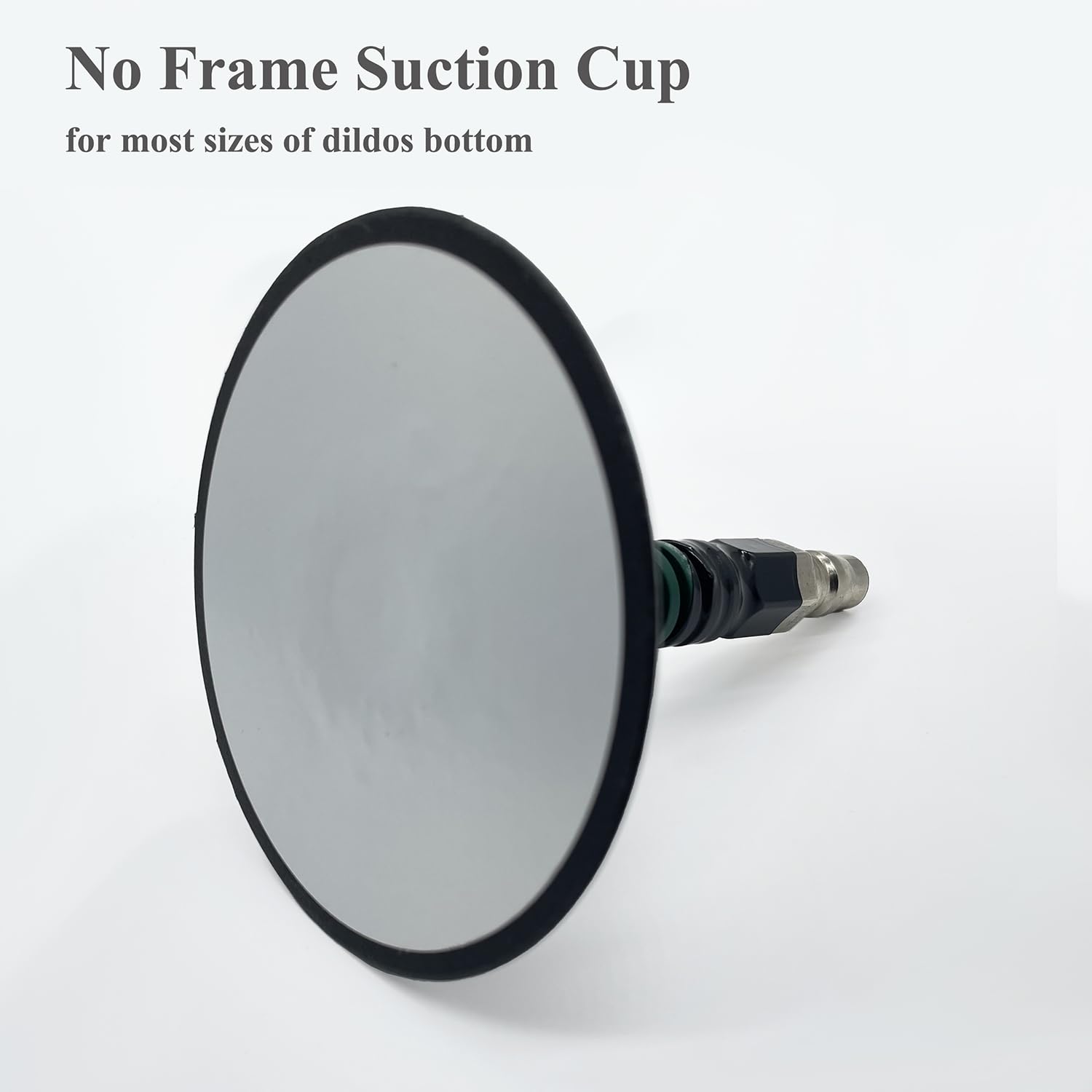 TenFruit Vac-u-Lock Connector to 3.86 '' Suction Cup with Quick Air Sex Machine Attachment to Universal Dildo Masturbator Holder