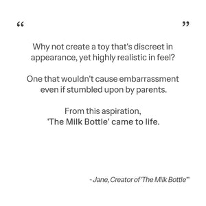 Parent-Proof! Stroker 'Milk Bottle' Male Masturbator, Pocket Pussies, Sex Toy for Adult Men's Masturbation, Sex Dolls for Men Se