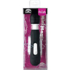Fresh Series Mini Magic Massager Battery Operated Vibrator, Black