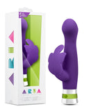 (D) Aria Lotus Flutter Plum Vibrator