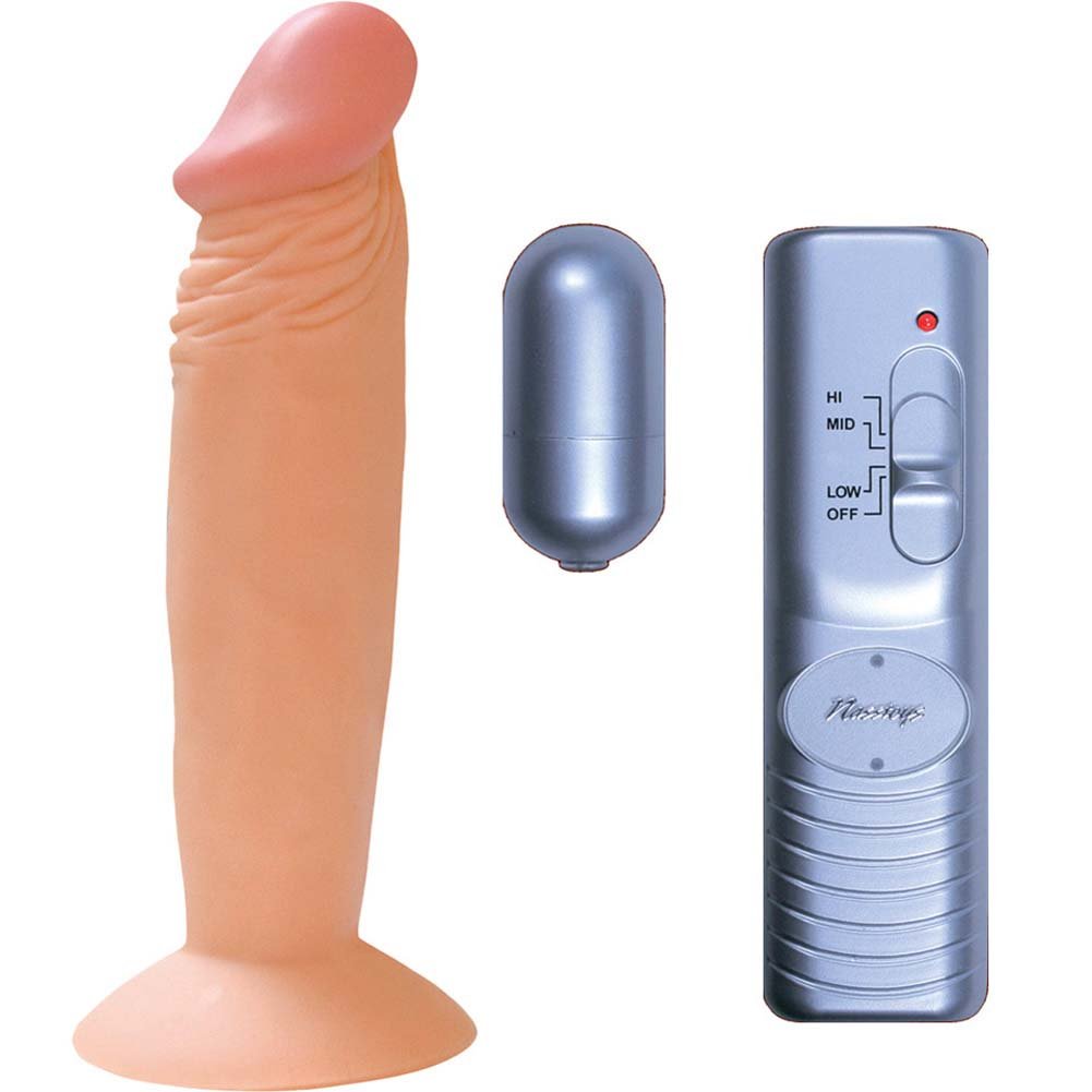 Novelties By Nasswalk All American Whopper Vibrator, 5-inch, Flesh