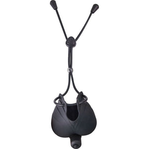 My Cockring Vibrating Scrotum Pouch & Cinch Black