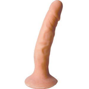 Hott Products Skinsations Playful Partner Strap On Dildo With Harness  Beige  8 Inch  075 Pound
