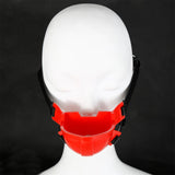 BDSM Mouth Gag Piss Urinal Funnel, SM Sex Games Extreme Funnel Hood Water Sports Toilet for Women Men Couples, Mouth Ball Gag Or