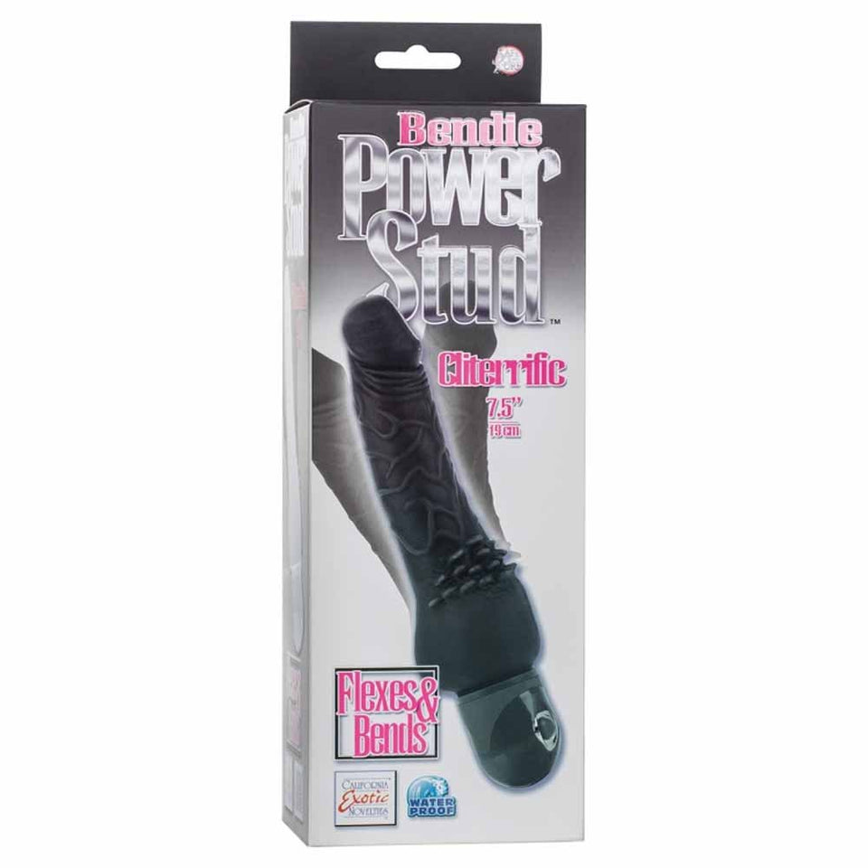 California Exotics Bendie Power Stud Cliterrific, Purple