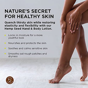 Hemp Seed Hand And Body Lotion  16 Fl Oz  Sunsational