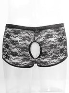 Mp Stretch Lace Dbl Pleasure Short Bk Lx