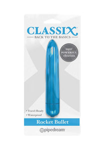 Classix Rocket Bullet Vibrator - Blue