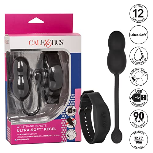 Calexotics Se-0077-27-3 Wristband Remote Ultra-Soft Kegel
