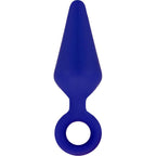 Luxe Candy Rimmer Butt Plug, Indigo, Large