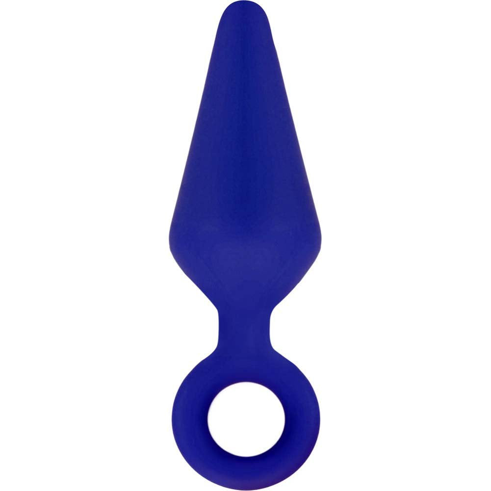 Luxe Candy Rimmer Butt Plug, Indigo, Large