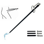 Kutocesy Metal Silicone Carabiner Penis Plug Hollow Cock Urethral Sound Adult Erotica Spreader Urinary Catheterization Man Sex M