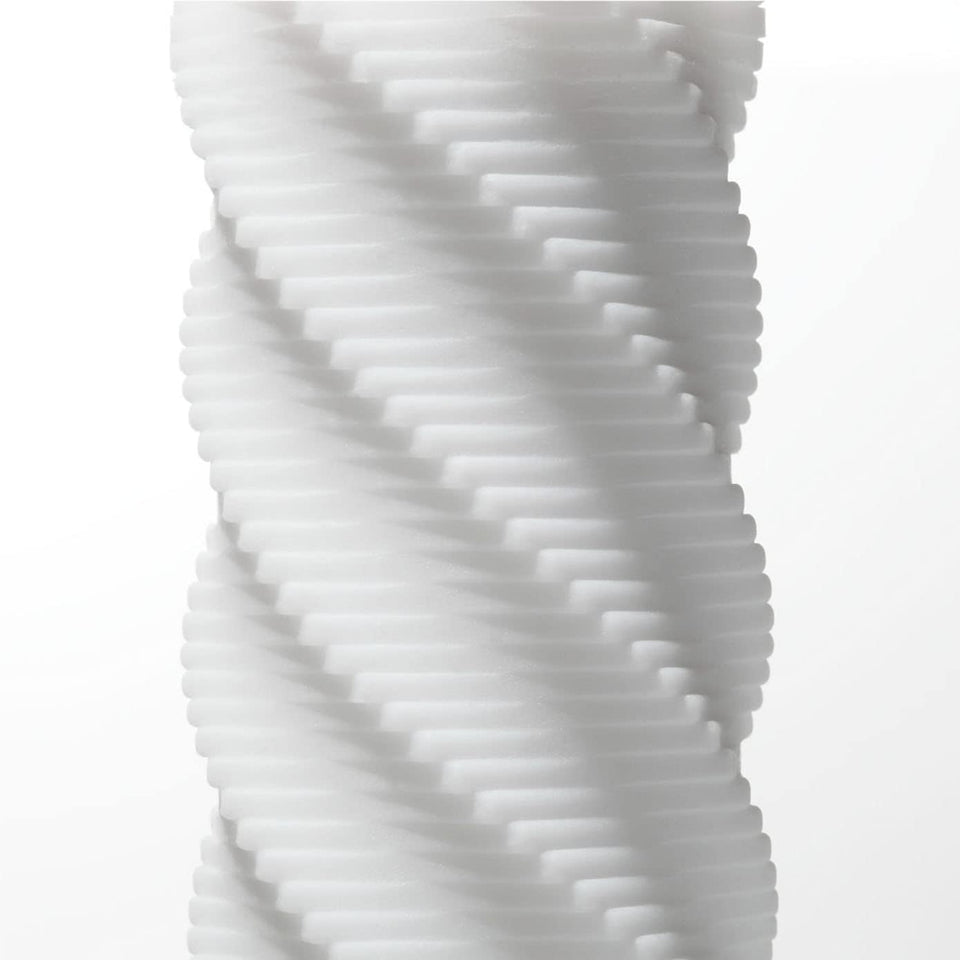 Tenga 3D Sleeve Spiral For Male Masturbation Tnh001, White, (Pack Of ), 1 Count