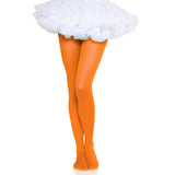 Nylon Tights O/S Orange O/S Or