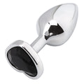 Akstore Small Super Steel Fetish Plug Anal Butt Personal Sex Massager (Black)
