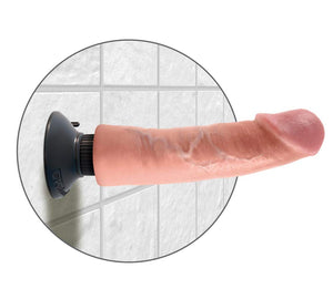 Pipedream Products King Cock 9In Cock, Flesh, Vibrating