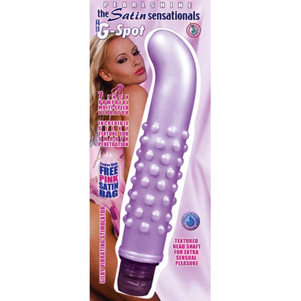 Nasstoys Pearlshine The Satin Sensationals G-Spot Vibrator, Lavender