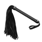 SM Leather Short Nail Black Belted Sexy Fun Whip Flirting Fantasy Sex Toys Fetish Hand Paddle Kinky Restraint Bondage Sex Role P