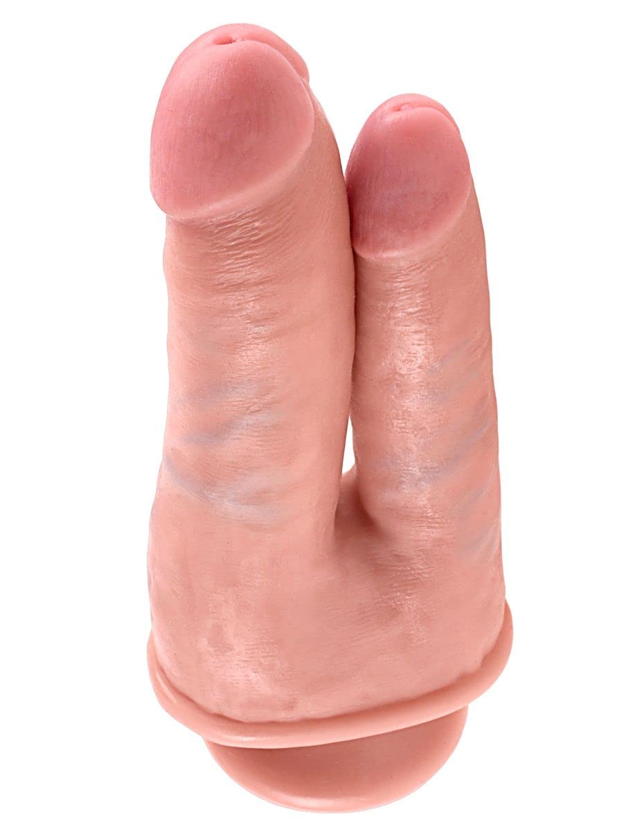 Pipedream King Cock Double Penetrator, Brown