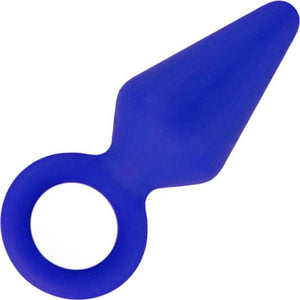 (D) (BULK) CANDY POP SMALL SILICONE PLUG INDIGO