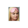 Padded Lthr Blindfold Pink