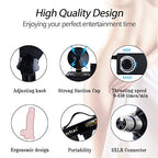 Auxfun Sex Machine Device For Women Auto Thruting Love Machne Dildo Hismith 3.5''Suction Cup Adapter With 3 Xlr Connector Attahcments Hands-Free Machine Lifelike Dildo